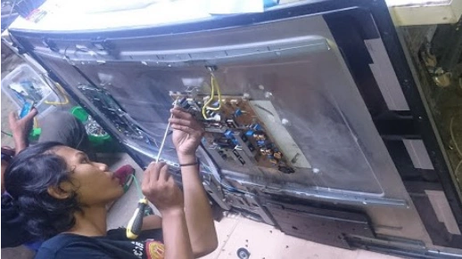 TV Samsung curve ganti mainboard