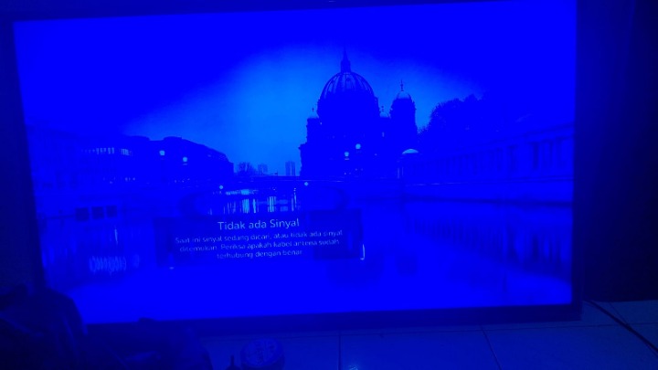 service tv gambar biru di jakarta utara