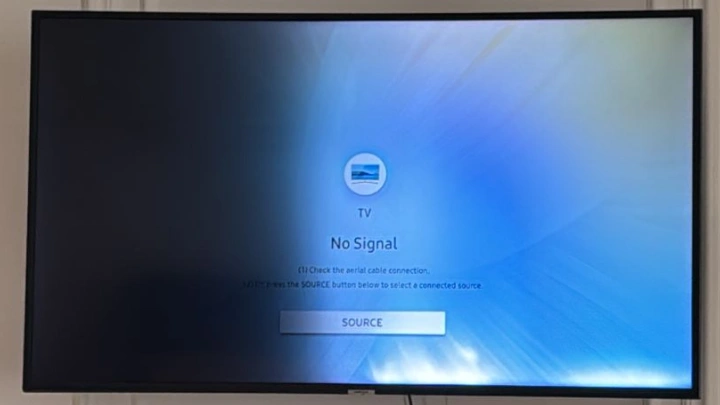 Backlight TV mati sebagian di Cempaka Putih