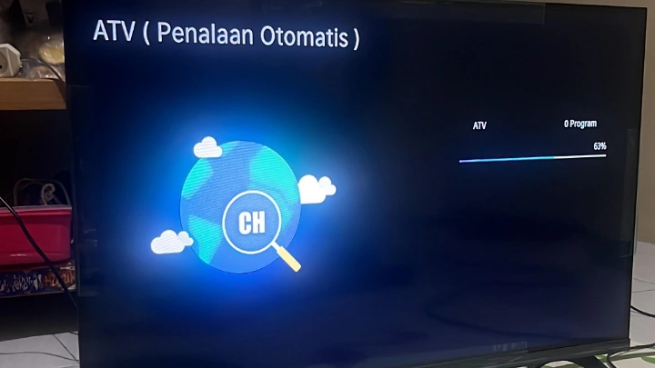 TV tidak ada sinyal di cempaka putih