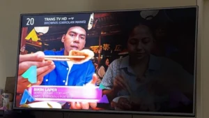 TV LG 55 inch gambar gelap sebagian
