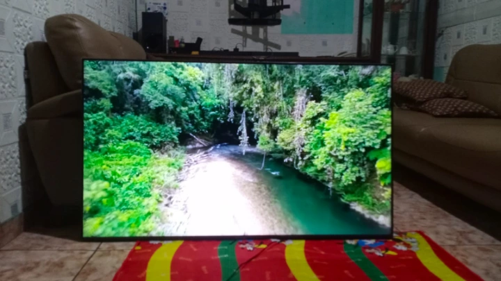 TV Samsung 43AU7002 di BSD yang hidup mati dan sekarang sudah normal